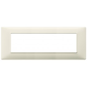 Vimar Plana plaque 7 modules couleur beige...