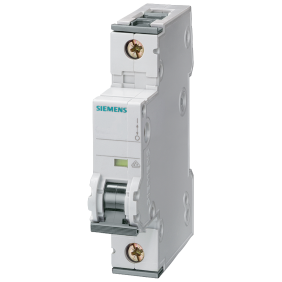 Interruptor de circuito de Siemens 1P 10A 6 ka...