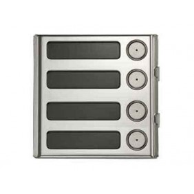 Urmet Sinthesi Steel 4 buttons anodized...