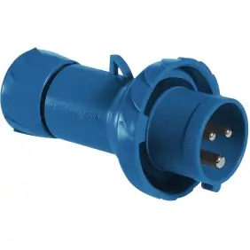 Schneider Mobile Industrial plug IP67 2PT 32A 220V blue PKX32M723
