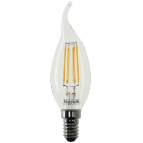 Bombilla Beghelli llama Zafiro LED E14 4W 2700K...