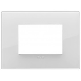 Plate Vimar Arke 3 modules classic reflex ice...