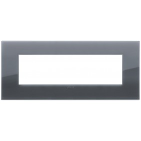 Vimar Arke plate 7 modules classic smoky grey...