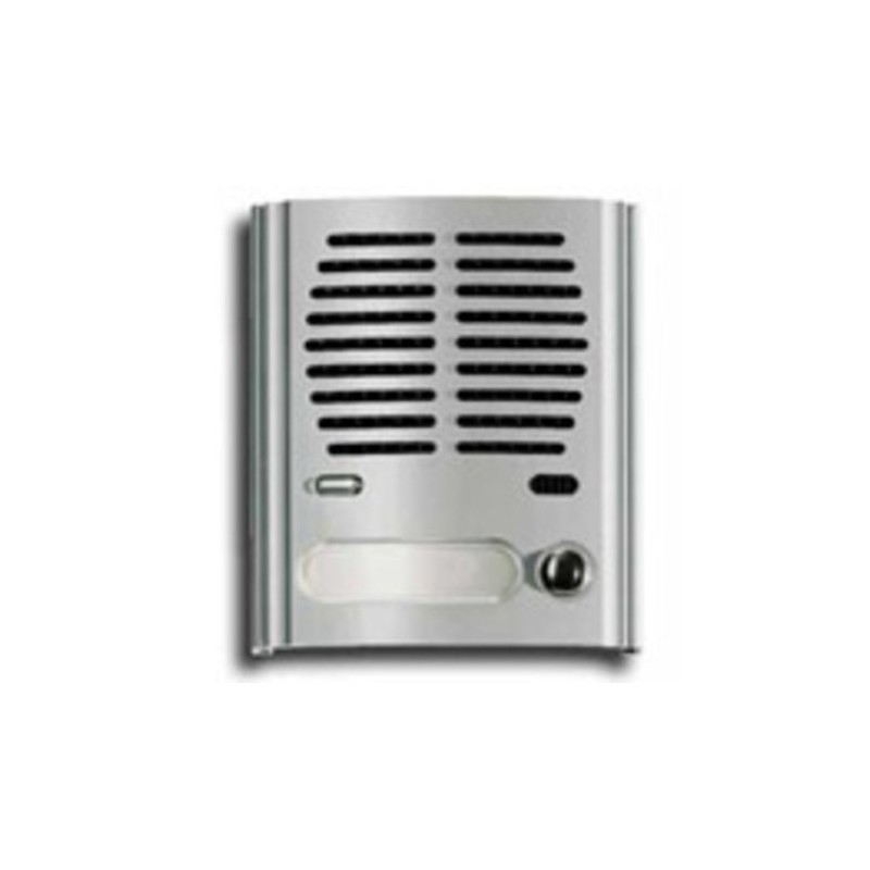 Targa Moduli Elvox modulo posto esterno con 1 tasto colore grigio 8011