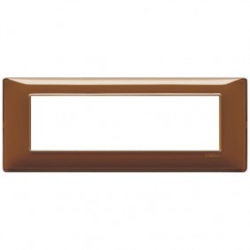 Plaque de Vimar Plana 7 modules Réflexe de...