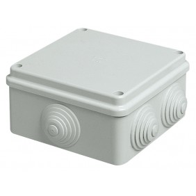 Outdoor junction box Vimar square grommet IP55...