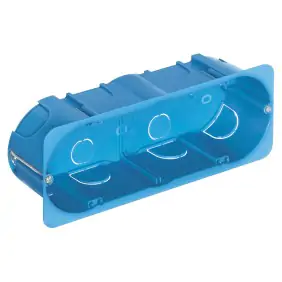 Vimar Flush mounted box 6/7 modules light blue...