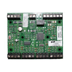 Expansion module for Urmet control panel with 8 inputs and 4 outputs