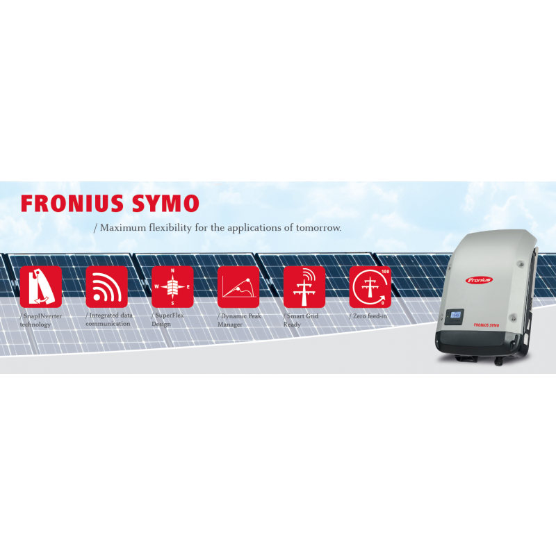 Inverter Fronius Symo 15.0KW 2MPP IP65 4,210,052