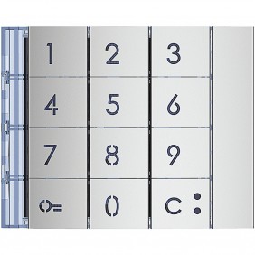 Bticino Fronttastatur Allmetall-Ausführung 353001
