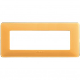 Bticino Matix Plate 6 modules amber AM4806CAB