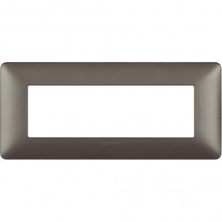 Placa Roja Tierra Bticino Matix 2 Módulos AM4802TRT