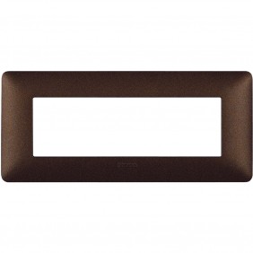 Bticino Matix Plate 6 modules coffee brown...
