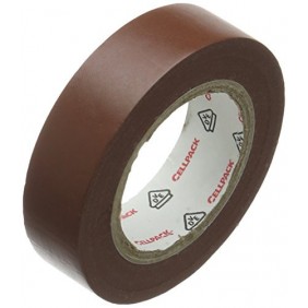 Tape Cellpack PVC brown No 128 0,15 mmx19 mm...