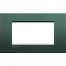 Bticino Livinglight plaque 4 modules carrée...