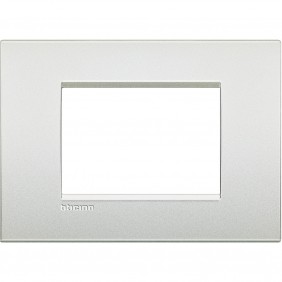 Bticino Livinglight plaque AIR 3 modules blanc...