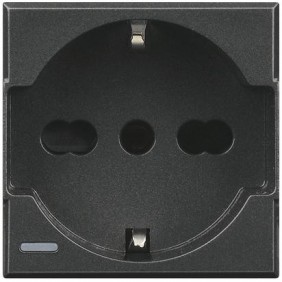 Bticino Axolute Schuko socket HS4140/16