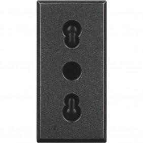 Bticino Axolute 10/16A two-pin socket HS4180