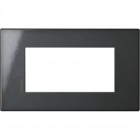 Plaque 4 Places Bticino Axolute AIR Anthracite...