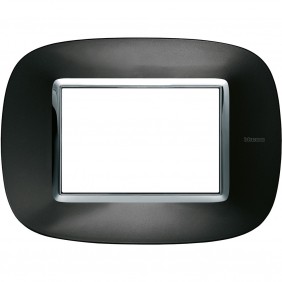 Bticino Axolute Plaque 3 Modules Anthracite...
