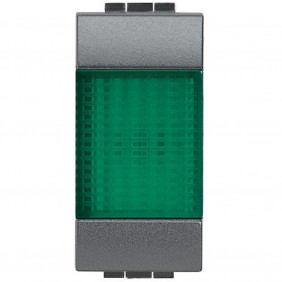 Bticino Livinglight portalampada verde L4371V