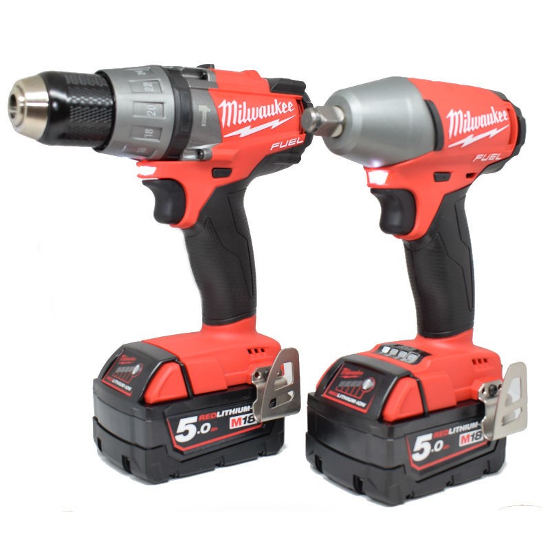 Drill + impact Wrench Milwaukee M18PP2B502C 4933451077