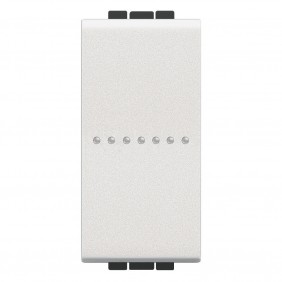 Bticino LivingLight axial button 10A 1P white...
