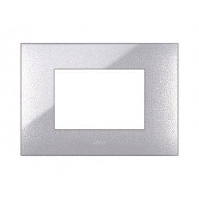 La placa Ave YOUNG44 color gris metalizado, 3...