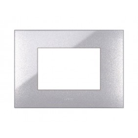 Placca Ave YOUNG44 colore grigio metallizzato 3...