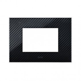 Abdeckrahmen Ave YOUNG44 farbe carbon dark 3D-4 personen 44PJ04CBS/3D