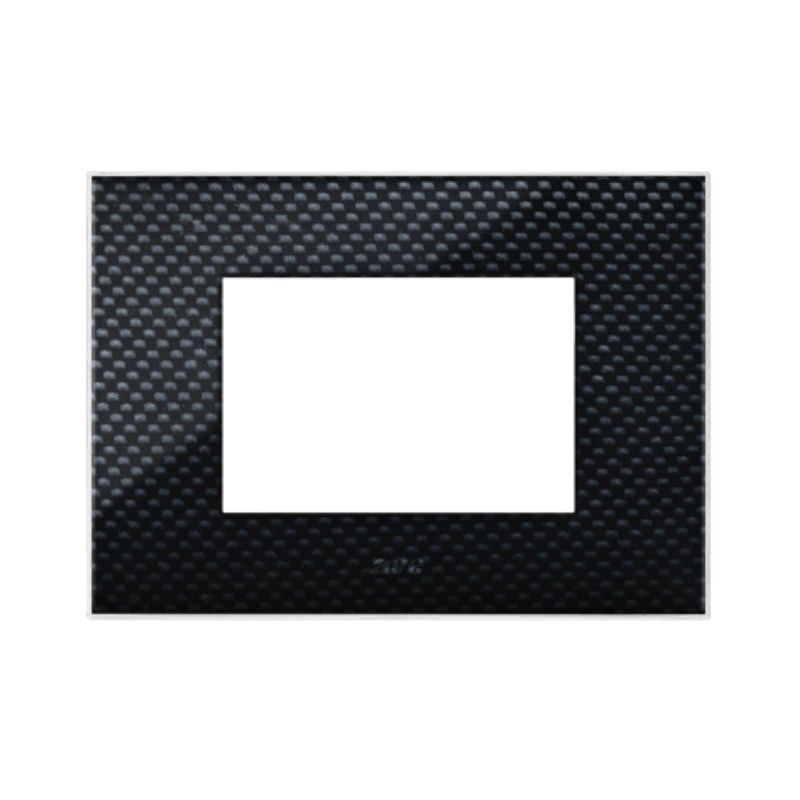 Abdeckrahmen Ave YOUNG44 farbe carbon dark 3D-4 personen 44PJ04CBS/3D