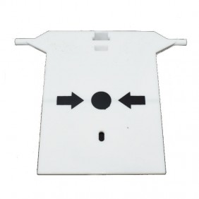 Verre de rechange Urmet pour boutons manuels,...