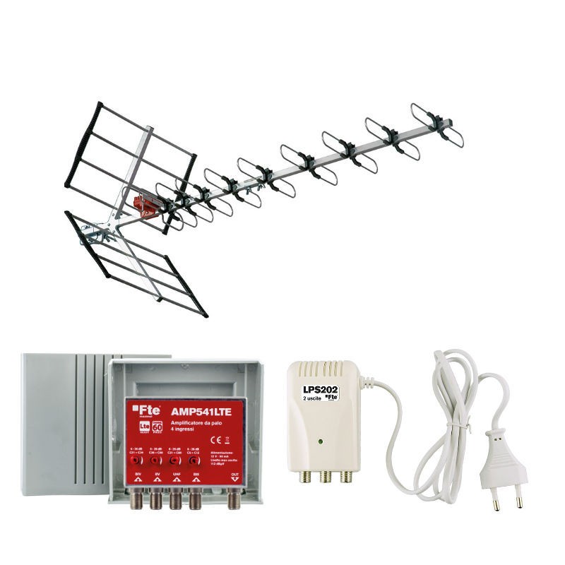 FTE Kit Antenne + Stromversorgung + Verstärker VKIT1LTE