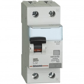 Bticino thermomagnetic differential switch 1P+N...