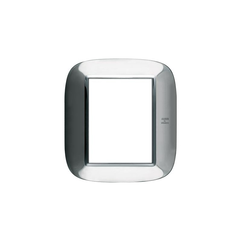 BTicino HB4803DB Axoluto | Placa 3 Módulos Blanco Liquido