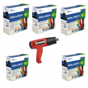 KIT de Etelec de calor tubo retráctil + Termosoffiatore KT1064