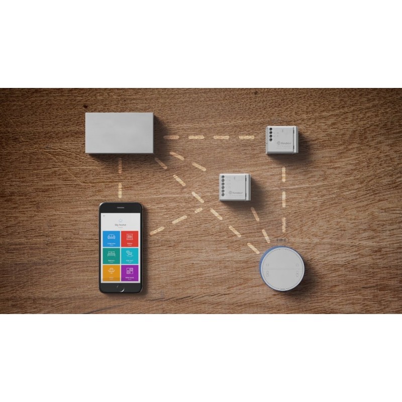 Bouton Finder BEYON YESLY 2 Canaux Blanc 1Y.13.B10