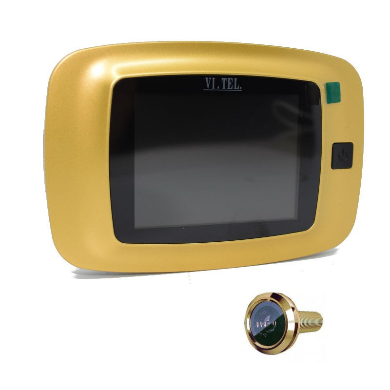 Spioncino Digitale Vi.Tel. monitor 3.2" colore Oro E399/40 Spioncino Digitale Vi.Tel. monitor 3.2" colore Oro E399/40