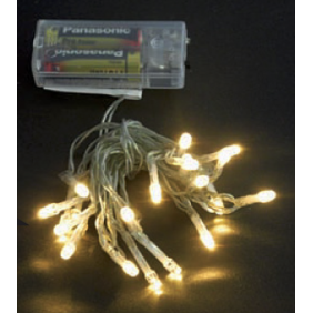 Wimex Christmas Lights Series with Battery 20 LED Light White IP20 4501006
