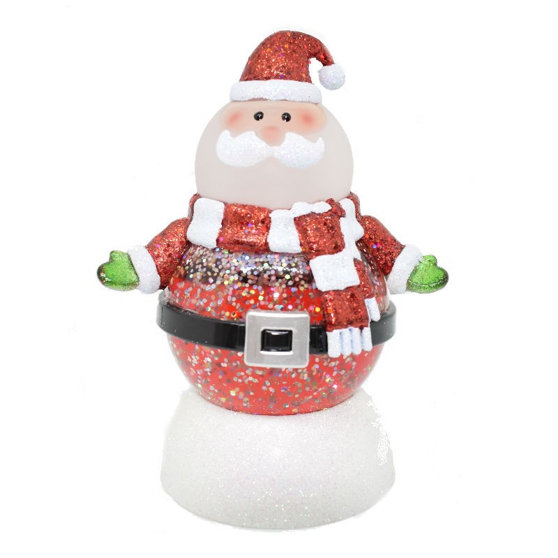 Muñeco de nieve Wimex Santa Claus brillante maxi Led RGB 4501082
