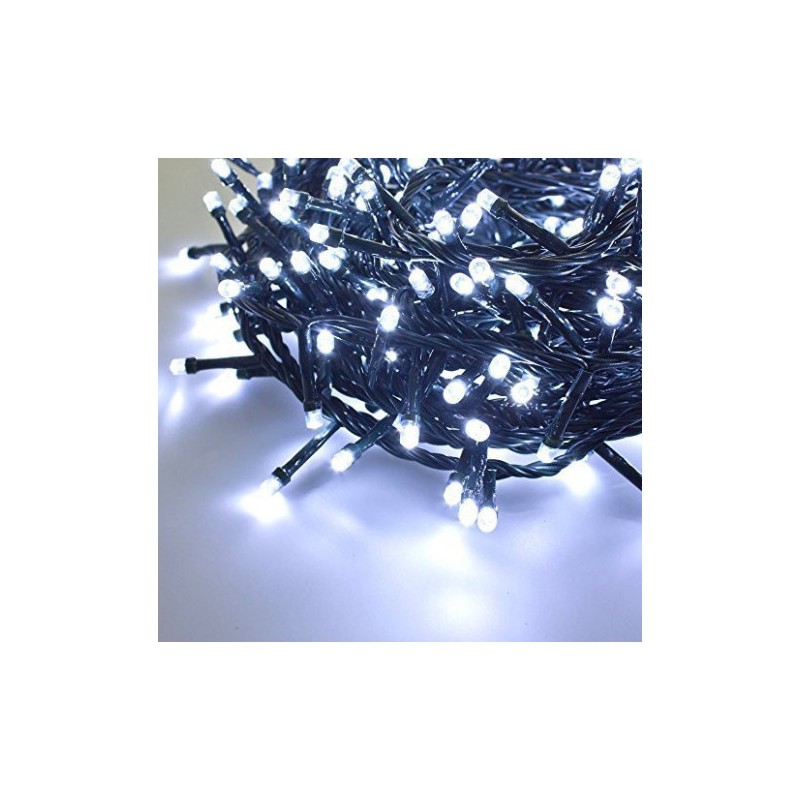 Serie Luci Natalizie Giocoplast 180 LED Bianchi freddo interno/esterno
