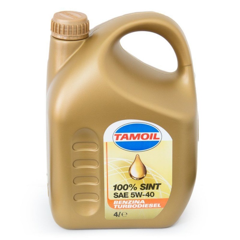 Olio per Auto TAMOIL 100% sintesi 5W40 B-D 4 litri 9558