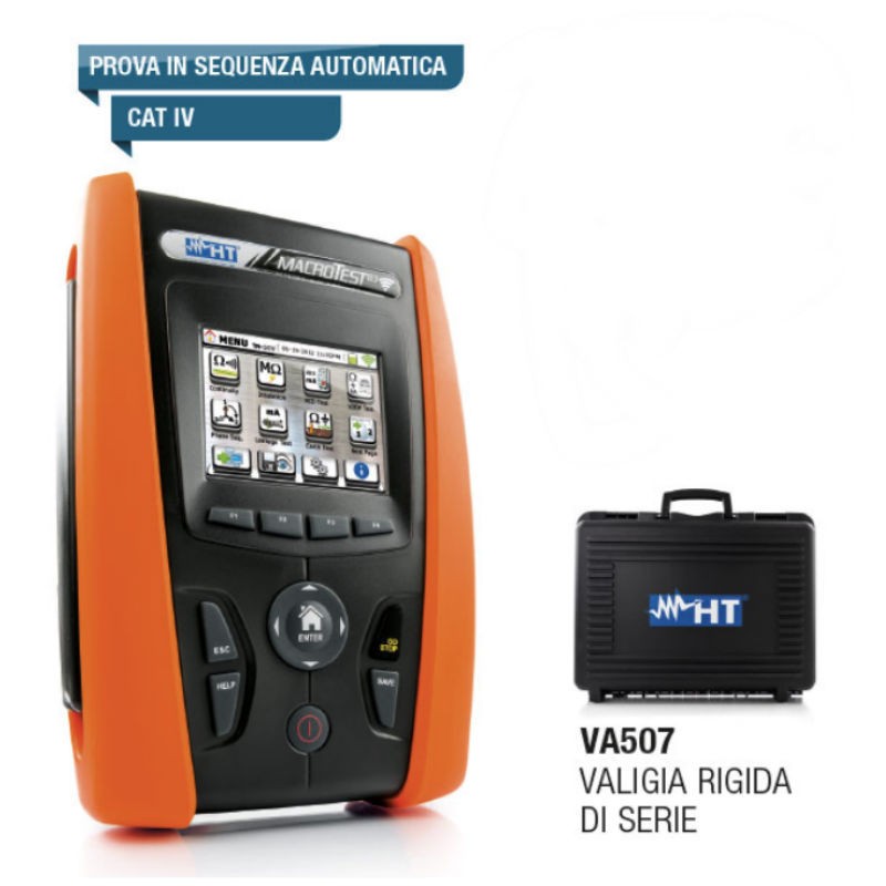 Multifunction instrument HT MACROTESTG3PER with case HV5036PR