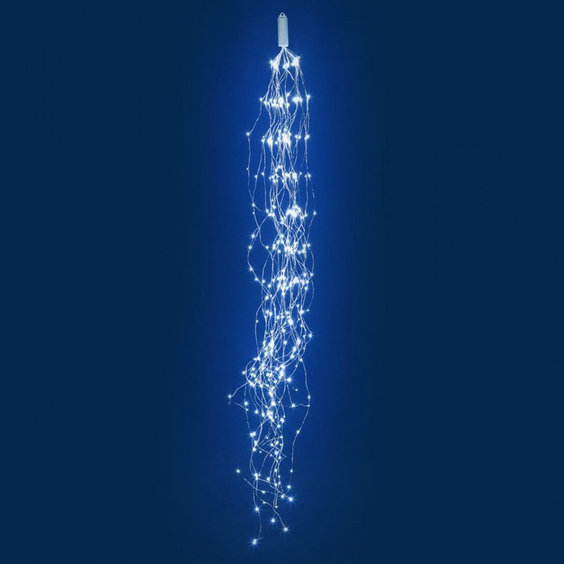 Wasserfall Weihnachtsbeleuchtung Wimex MicroLed Weißes Licht 4501050