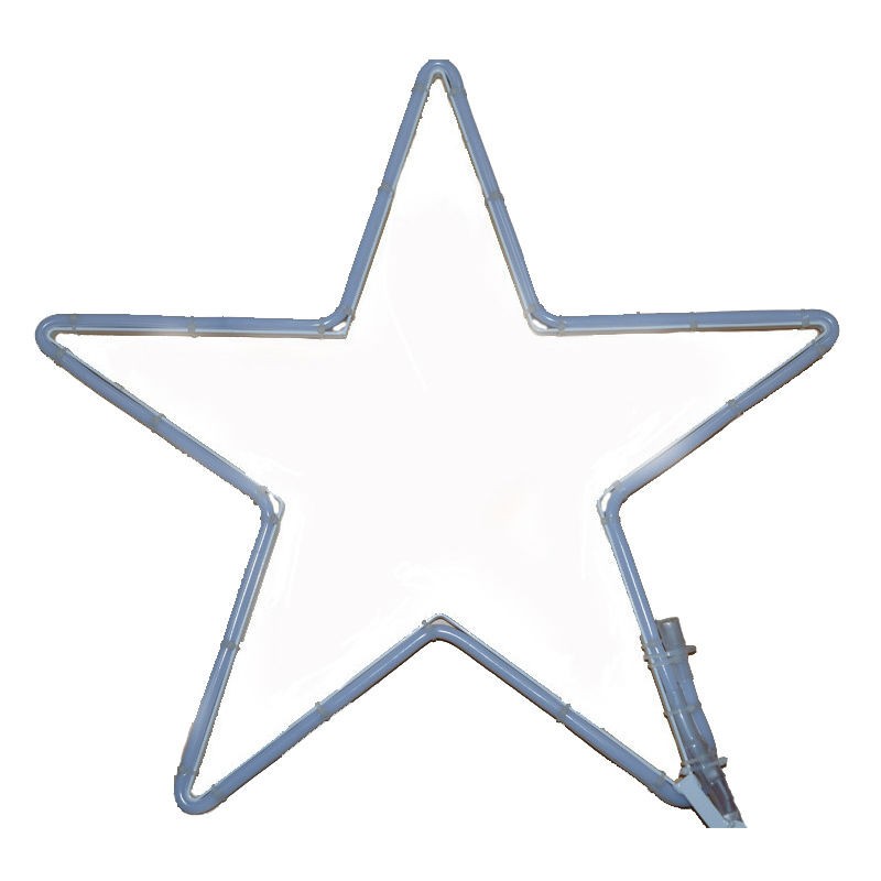 Stella di Natale Wimex NeonFlex Bifacciale Led 50 cm White 4506301