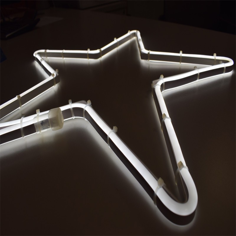 Christmas star Wimex NeonFlex double-Sided Led 50 cm White 4506301