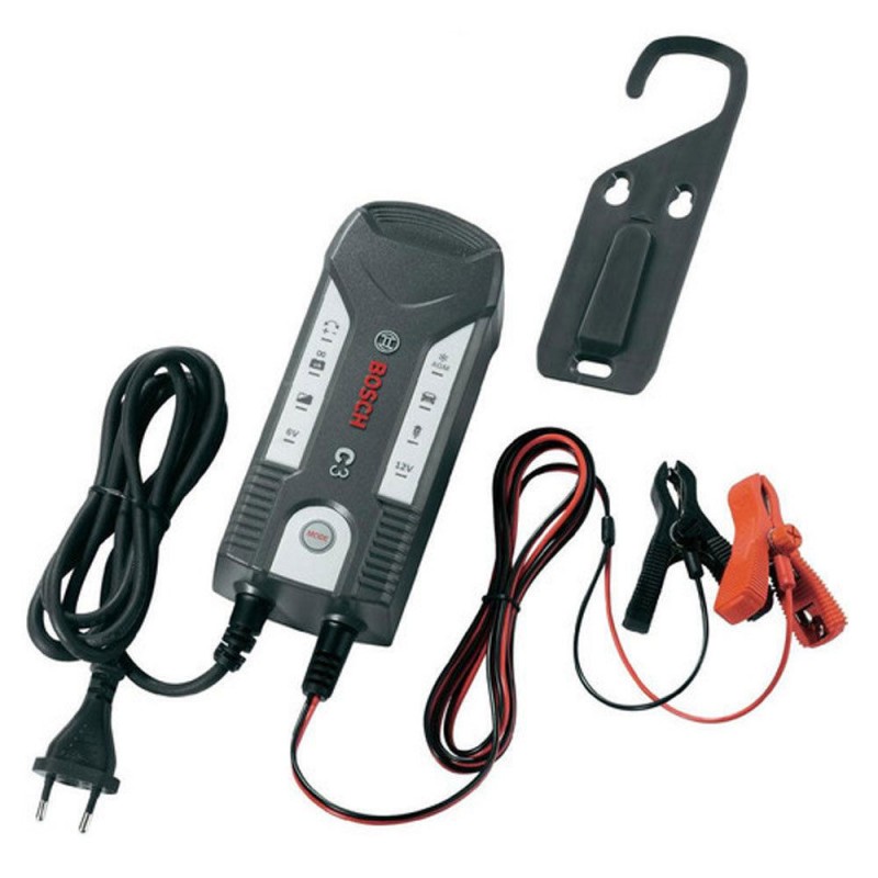 Chargeur électronique Bosch pour voitures et motos C3 6-12V 4441