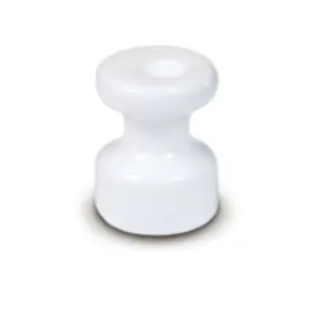 Isolatore in ceramica Fanton diametro 19mm Bianco 84031