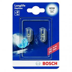 Lampadine per Auto Bosch W5W Longlife 2 pezzi 1202