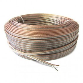 Melchioni cable plano transparente 2X1 MMQ 492329003